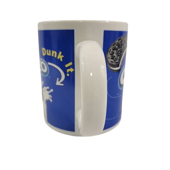 Oreo Cookie - Bite It Twist It Lick It - 14 Oz Ceramic Mugs Cups - Set of 2 - Picture 10 of 16